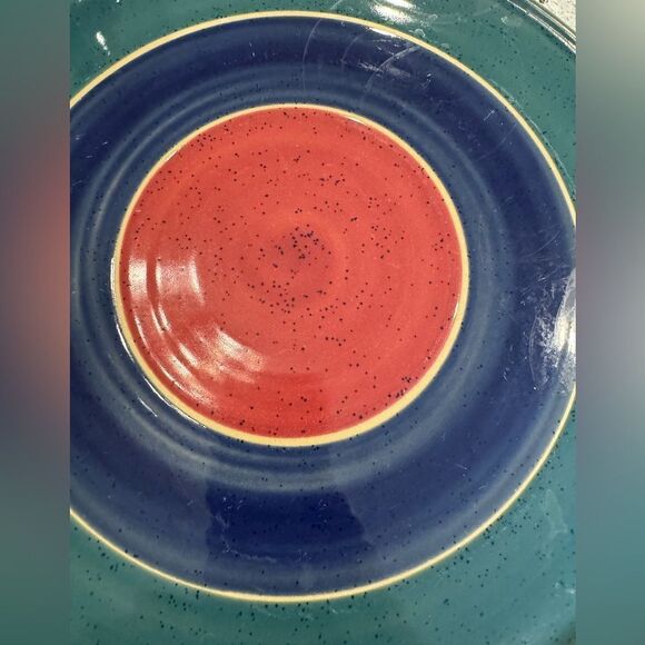 DENBY Harlequin Cake Plate - Picture 5 of 6